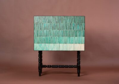 Gradient cabinet turquoise 2018