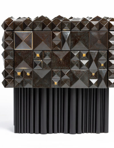 Meteorit jewelery box and tabouret 2022